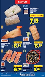 Prix et réduction Moules dans le prospectus Lidl en cours Offre Moules dans le catalogue Lidl du moment à la page 7