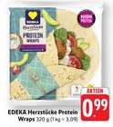 EDEKA - Protein Wraps Angebot im Prospekt Protein Wraps bei EDEKA im Prospekt "" für 0,99 €