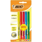 BIC Highlighter - Pack de 5 surligneurs - couleurs assorties - BIC en promo chez Bureau Vallée BIC Highlighter - Pack de 5 surligneurs - couleurs assorties - BIC dans le catalogue Bureau Vallée