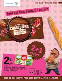 Prospectus Supermarchés de E.Leclerc à Le Blanc: "Tout est bon à prix E.Leclerc", 56 pages, 03/03/2026 - 14/03/2026