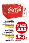 Coca Cola en promo chez Super U Besançon à 12,20 €