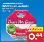 Unsere Rote Grütze auf Vanillesoße von Sachsenmilch für 0,44 € bei Netto Marken-Discount im Angebot Unsere Rote Grütze auf Vanillesoße von Sachsenmilch im aktuellen Netto Marken-Discount Prospekt