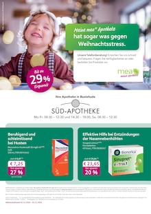 Aktueller mea - meine apotheke Prospekt "Unsere Dezember-Angebote" Seite 1 von 4 Seiten für Buxtehude