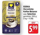 EDEKA - Herzstücke Kaffee Balance Angebot im Prospekt Herzstücke Kaffee Balance bei EDEKA im Prospekt "" für 5,99 €