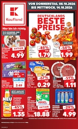Kaufland Prospekt für Blaufelden mit 70 Seiten Kaufland Prospekt für Blaufelden: "Hier bin ich richtig", 70 Seiten, 08.10.2026 - 14.10.2026