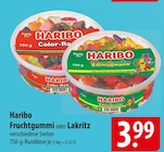 Haribo Fruchtgummi oder Lakritz im Angebot bei famila Nordost in Neumünster Haribo Fruchtgummi oder Lakritz Angebote bei famila Nordost Neumünster für 3,99 €
