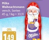 Weihnachtsmann von Milka im aktuellen EDEKA Prospekt