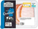 Kasseler-Minuten-Lachs Angebote von Qualitätsmetzgerei Wilhelm Brandenburg bei REWE Pinneberg für 4,44 €