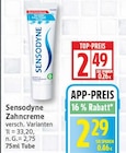 Zahncreme von Sensodyne für 2,29 € bei EDEKA im Angebot Zahncreme von Sensodyne im aktuellen EDEKA Prospekt
