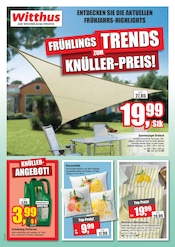 Aktueller Witthus Heimtex-Fachmarkt GmbH Baumärkte Prospekt in Brake und Umgebung, "FRÜHLINGS TRENDS ZUM KNÜLLER-PREIS!" mit 16 Seiten, 28.03.2026 - 26.04.2026