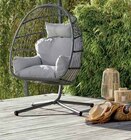 Fauteuil œuf suspendu pliant - Intermarché à Niort Fauteuil œuf suspendu pliant en promo chez Intermarché Niort à 99,99 €