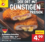 Schweine-Schnitte „Cordon Bleu Art“ Angebote bei Netto Marken-Discount Pforzheim für 4,99 €