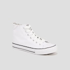 La Halle Propriano - Promo Baskets en toile montantes à lacets blanc femme Promo Baskets en toile montantes à lacets blanc femme à 11,49 € dans le catalogue La Halle à Propriano
