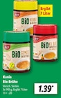 Bio Brühe von Kania für 1,39 € bei Lidl im Angebot Bio Brühe von Kania im aktuellen Lidl Prospekt