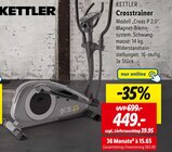 Crosstrainer Angebote von KETTLER bei Lidl Brandenburg für 449,00 €