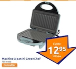 Machine à panini - GreenChef en promo chez Action Puteaux à 12,95 €