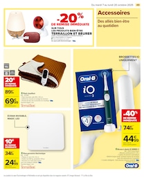 Prix et réduction Pèse-personne électronique dans le prospectus Carrefour en cours Offre Pèse-personne électronique dans le catalogue Carrefour du moment à la page 55