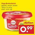 Brotaufstrich von Popp im aktuellen Netto Marken-Discount Prospekt für 0,99 €