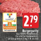 EDEKA Waltrop - Burgerpatty Angebot im Prospekt Burgerpatty bei EDEKA im Waltrop Prospekt für 2,79 €