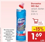 WC-Gel im Angebot bei Netto Marken-Discount in Köln WC-Gel Angebote von Domestos bei Netto Marken-Discount Köln für 1,69 €