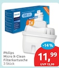 Micro X-Clean Filterkartusche von Philips im aktuellen budni Prospekt