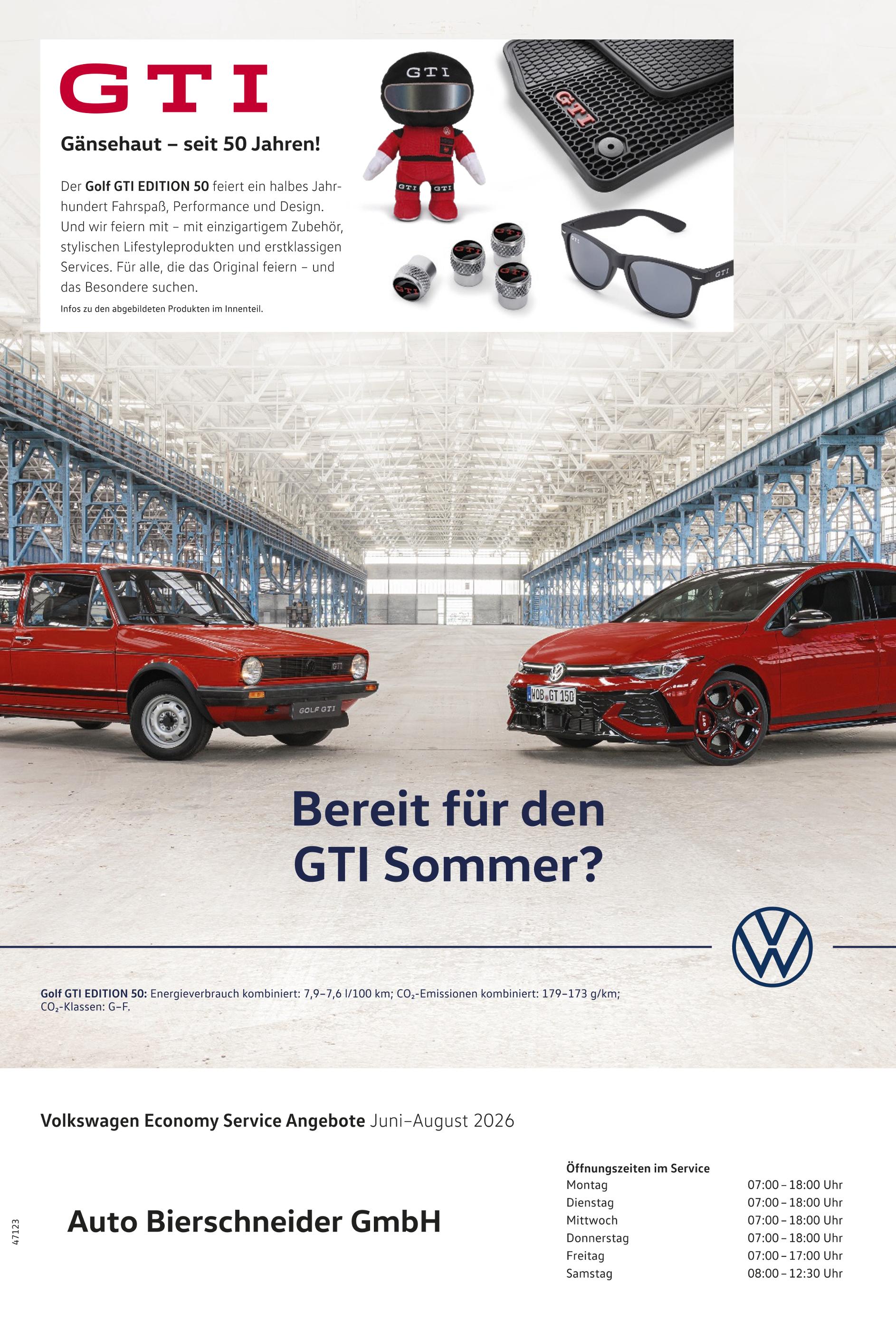 Volkswagen Werkstatt & Auto Prospekt der aktuellen Woche mit 1 Seite, gültig von 01.06.2026 bis 31.08.2026, in Baar und Umgebung Aktueller Volkswagen Werkstatt & Auto Prospekt in Baar und Umgebung, "Mehr Platz. Mehr Möglichkeiten." mit 1 Seite, 01.06.2026 - 31.08.2026