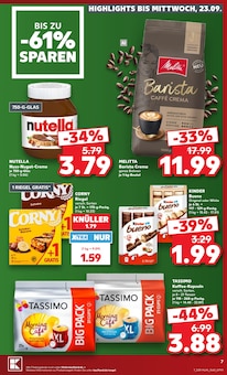 Nutella im Kaufland Prospekt "Hier bin ich richtig" mit 82 Seiten (Neuwied)