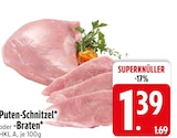 Puten-Schnitzel im aktuellen EDEKA Prospekt für 1,39 €