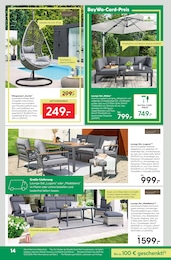 Hängesessel Angebot im aktuellen BayWa Bau- und Gartenmärkte Prospekt auf Seite 20