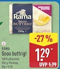 Sooo buttrig! im Angebot bei ALDI Nord in Wunstorf Sooo buttrig! Angebote von RAMA bei ALDI Nord Wunstorf für 1,29 €