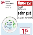 Softcreme von Isana im aktuellen Rossmann Prospekt für 1,15 €