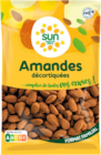 AMANDES DÉCORTIQUÉES SUN - SUN en promo chez Auchan Hypermarché AMANDES DÉCORTIQUÉES SUN - SUN dans le catalogue Auchan Hypermarché