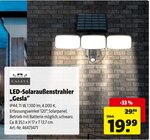 LED-Solaraußenstrahler „Gesla“ im Angebot bei Hagebaumarkt in Brandenburg LED-Solaraußenstrahler „Gesla“ Angebote von CASAYA bei Hagebaumarkt Brandenburg für 19,99 €