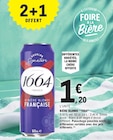 Bière Blonde - 1664 - E.Leclerc à Versailles Bière Blonde - 1664 en promo chez E.Leclerc Versailles à 1,20 €