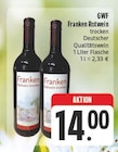 E center Veitshöchheim - Franken Rotwein trocken Angebot im Prospekt Franken Rotwein trocken bei E center im Veitshöchheim Prospekt für 14,00 €