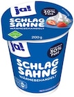 Frische Schlagsahne Angebote von ja! bei REWE Weiden für 0,99 €