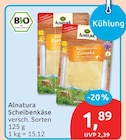 Scheibenkäse von Alnatura im aktuellen budni Prospekt