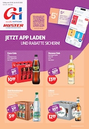 Aktueller Huster Prospekt mit Cola, "Aktuelle Angebote", Seite 1