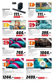 Fernseher im MediaMarkt Saturn Prospekt "VERKAUFSOFFENER SONNTAG" mit 8 Seiten (Heilbronn)