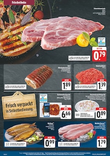 Schweinefleisch im aktuellen EDEKA Prospekt (Jena) Schweinefleisch im EDEKA Prospekt "Wir lieben Lebensmittel!" mit 8 Seiten (Jena)