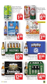 Bier im aktuellen EDEKA Prospekt (Stuttgart) Bier im EDEKA Prospekt "Aktuelle Angebote" mit 42 Seiten (Stuttgart)