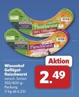 Geflügel-Fleischwurst 100% Hähnchen von Wiesenhof im aktuellen combi Prospekt
