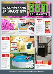 Aktueller BBM Baumarkt Prospekt mit Pool, "So schön kann Baumarkt sein", Seite 1