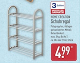 Schuhregal von Home Creation im aktuellen ALDI Nord Prospekt für 4,99 €