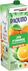 Jus d'Orange à base de concentré sans pulpe - Paquito à 1,23 € dans le catalogue Intermarché Super