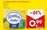 Aktuelles Butter oder Streichzart Angebot bei Netto Marken-Discount in Reutlingen ab 0,99 €