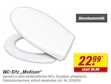 WC-Sitz „Madison“ im aktuellen toom Baumarkt Prospekt