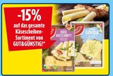 Käsescheiben-Sortiment im EDEKA Prospekt Käsescheiben-Sortiment von GUT&GÜNSTIG im aktuellen EDEKA Prospekt für