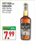 RUM oder EIERLIKÖR Angebote von POTT bei Marktkauf Haltern am See für 7,99 €