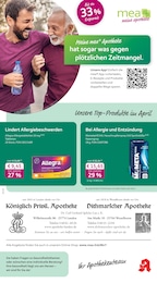 mea - meine apotheke Prospekt für Tönning mit 4 Seiten mea - meine apotheke Prospekt für Tönning: "Unsere April-Angebote", 4 Seiten, 01.04.2026 - 30.04.2026